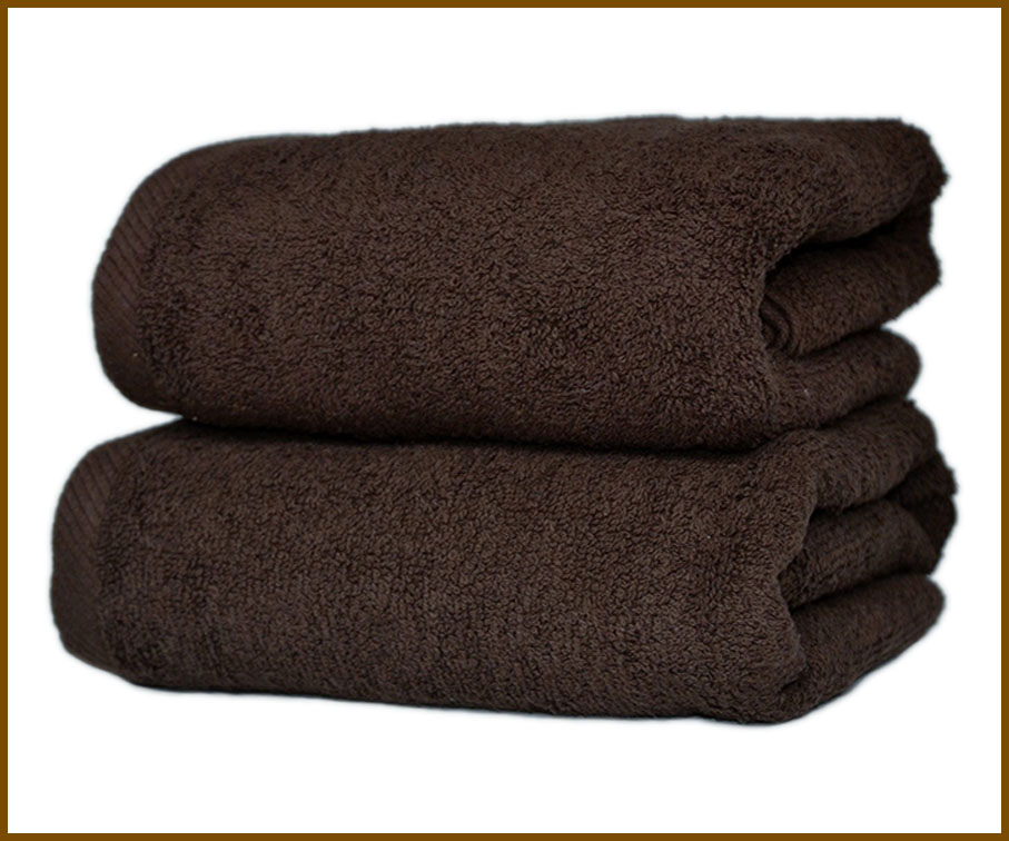Ručník 50x100cm - čokoládová-29 - 500g/m2