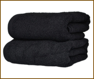 Osuška 70x140cm - černá-30 - 500g/m2