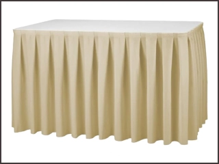 Rautová sukně Rodos-výška 73cm, délka 400cm - béžová