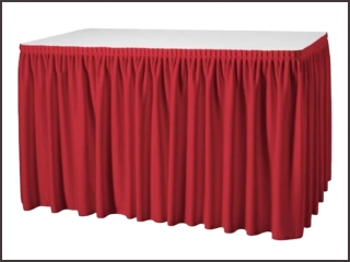Rautová sukně Rodos-výška 73cm, délka 500cm - červená