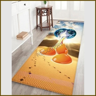 Podlahová 3D předložka Kapky - 50x70cm