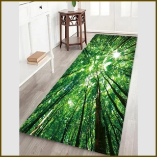 Podlahová 3D předložka Koruny stromů - 60x120cm