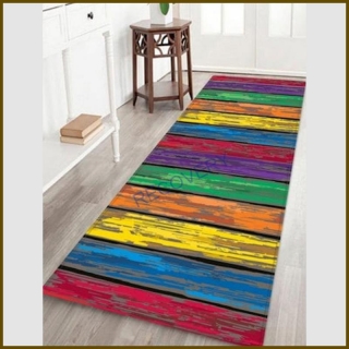 Podlahová 3D předložka Natřená prkna - 60x120cm