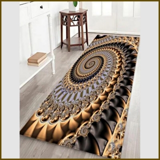 Podlahová 3D předložka Vír - 60x120cm