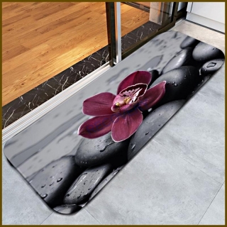 Podlahová 3D předložka Orchidea - 60x180cm