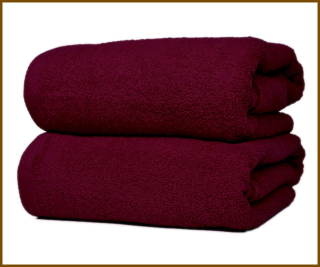 Ručník 50x100cm - bordo-23 - 500g/m2