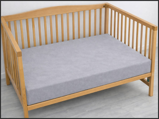 Froté prostěradlo PD do postýlky 70x140cm – šedé