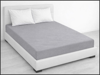 Froté prostěradlo PD na jednolůžko 90x200cm – šedé