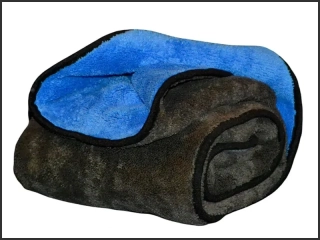 Oboustranný ručník z mikrovlákna 40x60cm modrý